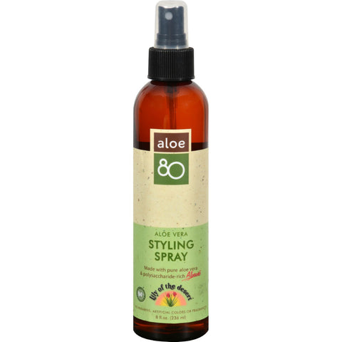 Lily Of The Desert Styling Spray Natural Hold - Case Of 1 - 8 Fl Oz.