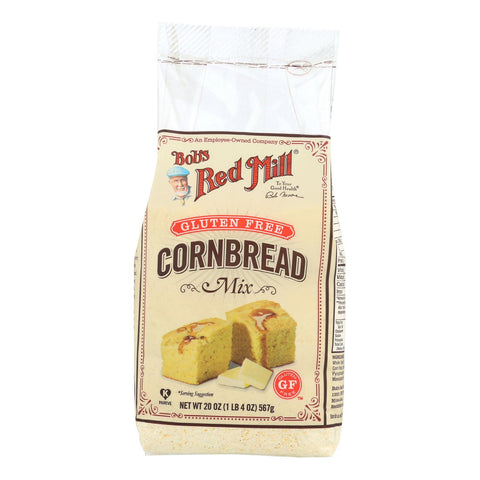 Bob's Red Mill Gluten Free Cornbread Mix - 20 Oz - Case Of 4