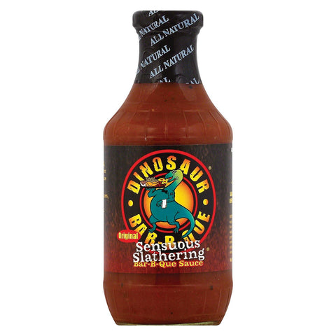 Dinosaur Sensuous Slathering Bbq Sauce - Case Of 6 - 19 Fl Oz.