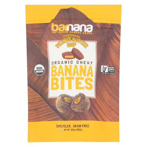 Barnana - Ban Bites Chocolate Pb Cup - Case Of 12 - 3.5 Oz
