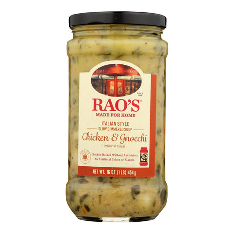 Rao's Specialty Food - Soup Chicken Gnocchi - Case Of 6 - 16 Oz